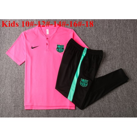 FC Barcelona 2020/21 Barn Tränings Polo M007